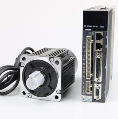 ड्राइवर और केबलों के साथ 3000rpm IP65 उच्च टोक़ एसी सर्वो मोटर 750W