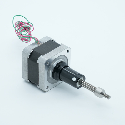 Jkongmotor 12V 24V NEMA 8 11 17 23 24 34 42 52 मिनी माइक्रो बॉल स्क्रू रैखिक गियर बंद लूप स्टेपर मोटर ब्रेक के साथ