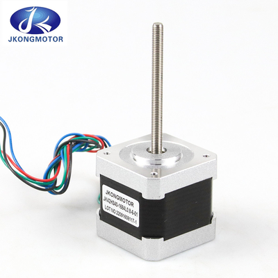 Jkongmotor 12V 24V NEMA 8 11 17 23 24 34 42 52 मिनी माइक्रो बॉल स्क्रू रैखिक गियर बंद लूप स्टेपर मोटर ब्रेक के साथ