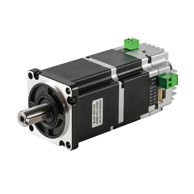 Jkongmotor 3000rpm 20W से 750W Canopen RS485 एकीकृत डीसी सर्वो मोटर के साथ 17 बिट एन्कोडर के साथ कपड़ा मशीनरी के लिए