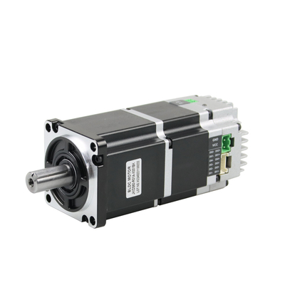 Jkongmotor एकीकृत डीसी सर्वो मोटर 24 36V 0.45nm 3000rpm 57X57mm 140W डीसी सर्वो मोटर RS485 के साथ