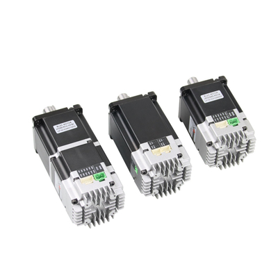 Jkongmotor एकीकृत डीसी सर्वो मोटर 24 36V 0.45nm 3000rpm 57X57mm 140W डीसी सर्वो मोटर RS485 के साथ