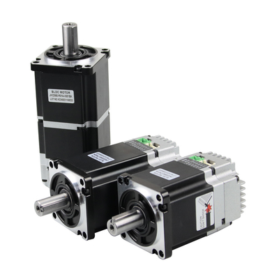 Jkongmotor एकीकृत डीसी सर्वो मोटर 24 36V 0.45nm 3000rpm 57X57mm 140W डीसी सर्वो मोटर RS485 के साथ