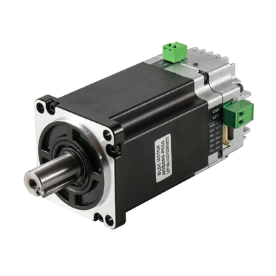 Jkongmotor एकीकृत डीसी सर्वो मोटर 24 36V 0.45nm 3000rpm 57X57mm 140W डीसी सर्वो मोटर RS485 के साथ