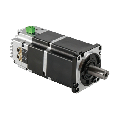 Jkongmotor 48VDC 1.27nm 400W RS485 ब्रेक या गियरबॉक्स के साथ ड्राइवर के साथ कैनओपन डीसी एकीकृत सर्वो मोटर