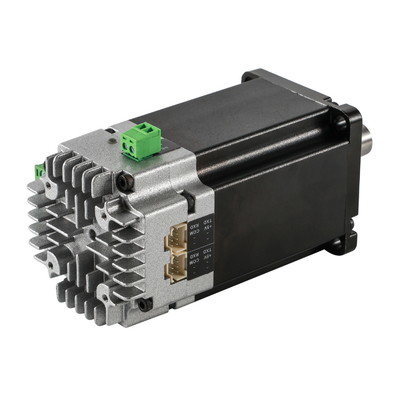 Jkongmotor 48VDC 1.27nm 400W RS485 ब्रेक या गियरबॉक्स के साथ ड्राइवर के साथ कैनओपन डीसी एकीकृत सर्वो मोटर