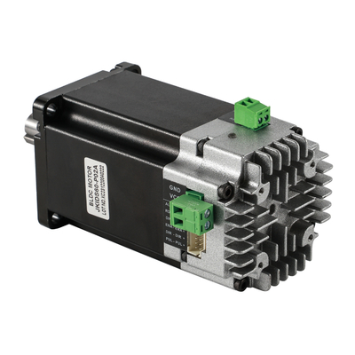 Jkongmotor 48VDC 1.27nm 400W RS485 ब्रेक या गियरबॉक्स के साथ ड्राइवर के साथ कैनओपन डीसी एकीकृत सर्वो मोटर