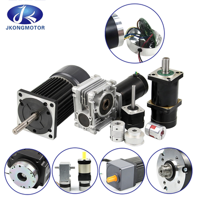 Jkongmotor वर्म गियर ब्रशलेस डीसी मोटर 200w 400w 80mm BLDC मोटर 24V 48V Nema23 34 ग्रह गियरबॉक्स/ब्रेक/ एन्कोडर
