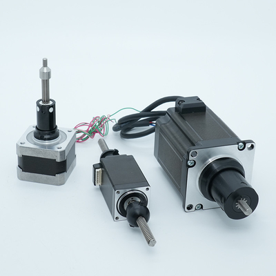 Jkongmotor OEM ODM Nema 8 11 14 17 23 24 34 12v 24v रैखिक स्टेपर मोटर इलेक्ट्रिक 4 6 लीड्स सर्वो एक्ट्यूएटर मोटर