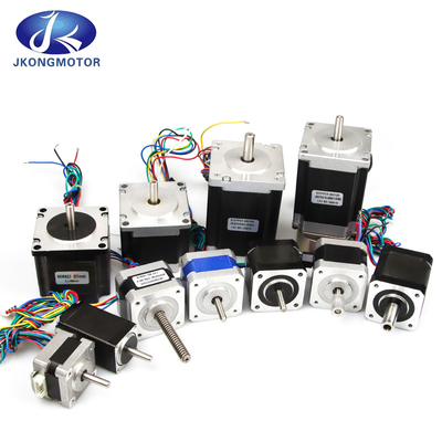 Jkongmotor OEM ODM Nema 8 11 14 17 23 24 34 12v 24v रैखिक स्टेपर मोटर इलेक्ट्रिक 4 6 लीड्स सर्वो एक्ट्यूएटर मोटर