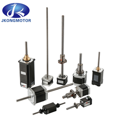 Jkongmotor OEM ODM Nema 8 11 14 17 23 24 34 12v 24v रैखिक स्टेपर मोटर इलेक्ट्रिक 4 6 लीड्स सर्वो एक्ट्यूएटर मोटर