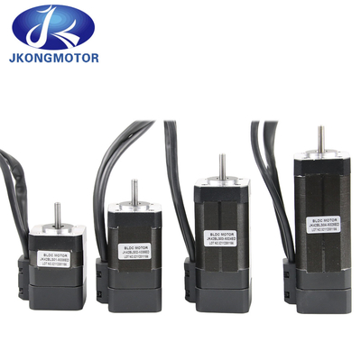 Jkongmotor OEM ODM 12V 24V 36V BLDC मोटर ब्रशलेस मोटर डीसी मोटर बेबी क्रेडल के लिए एन्कोडर के साथ JK42BLS01-X023