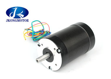 हाई वोल्टेज 80 मिमी राउंड ब्रशलेस डीसी इलेक्ट्रिक मोटर 3000RPM 110W - 440W 120 डिग्री इलेक्ट्रिकल एंगल सिंगल शाफ्ट के साथ