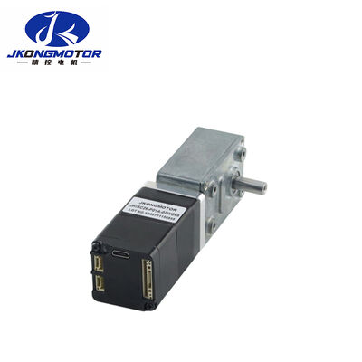 Jkongmotor JKISC28-C2A3 ModBus CAN डायग्नोस्टिक इक्विपमेंट एक्चुएटर के लिए XYZ लीनियर एक्चुएटर मोशन स्टेज स्टेपर मोटर को एकीकृत कर सकता है