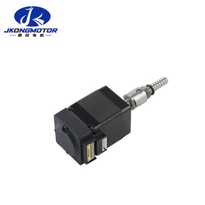 Jkongmotor JKISC28-C2A3 ModBus CAN डायग्नोस्टिक इक्विपमेंट एक्चुएटर के लिए XYZ लीनियर एक्चुएटर मोशन स्टेज स्टेपर मोटर को एकीकृत कर सकता है
