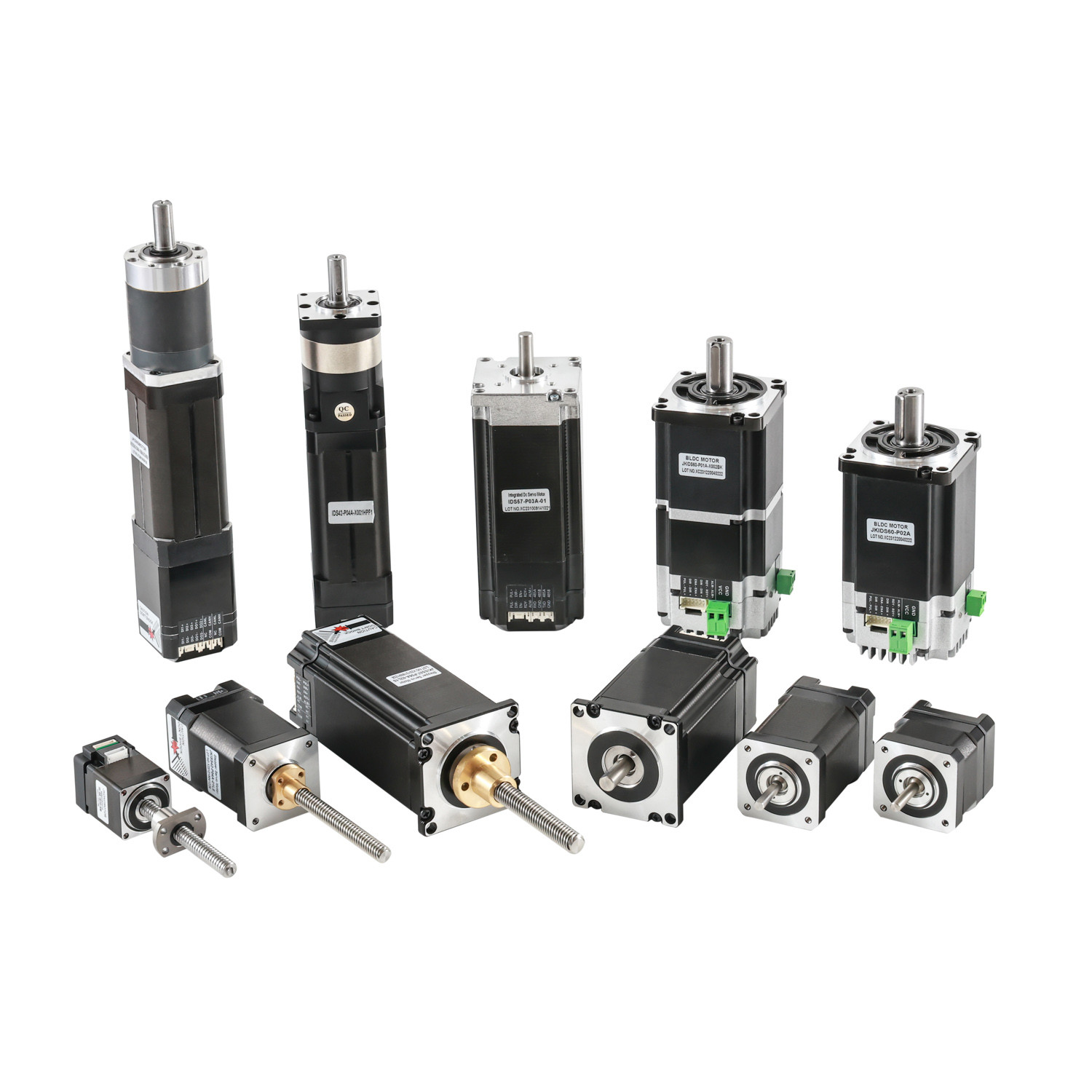 Jkongmotor Nema23 हाइब्रिड सर्वो मोटर्स 2Nm 3Nm एकीकृत क्लोज्ड लूप स्टेपर मोटर्स एकीकृत ड्राइवर नियंत्रक के साथ हाइब्रिड स्टेपर मोटर