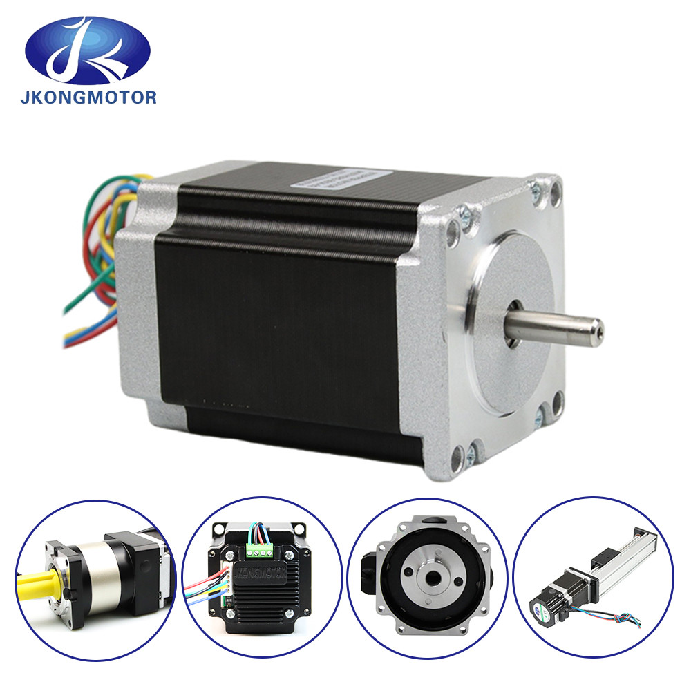 Jkongmotor उच्च टोक़ NEMA 17/23/34 प्रकार 86bygh 450A/450b/450c सीएनसी रूटर मशीन के लिए बंद लूप स्टेपर मोटर