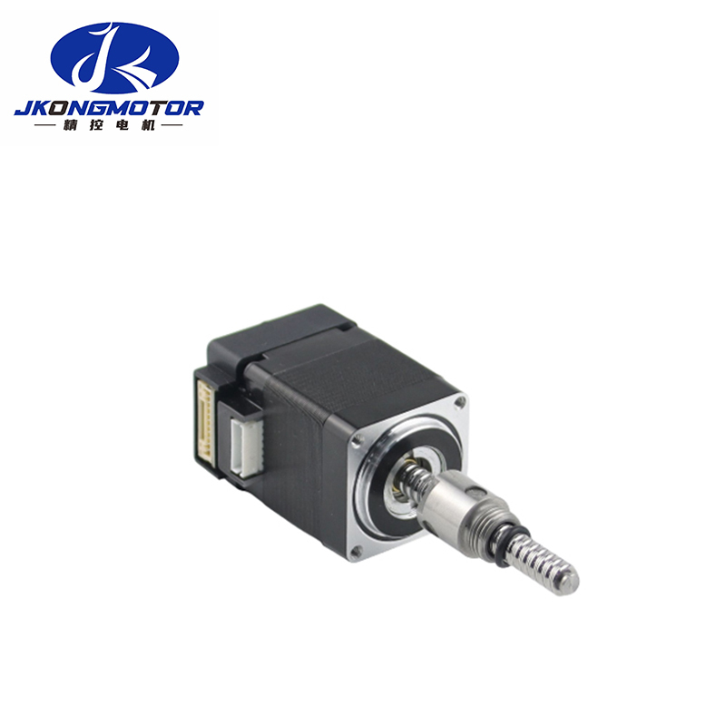 Jkongmotor JKISC28-C2A3 ModBus CAN डायग्नोस्टिक इक्विपमेंट एक्चुएटर के लिए XYZ लीनियर एक्चुएटर मोशन स्टेज स्टेपर मोटर को एकीकृत कर सकता है