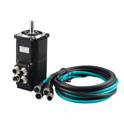 Jkongmotor वाटरप्रूफ IP65 RS485 CANopen OEM ODM इंटीग्रेटेड DC सर्वो मोटर Nema 17 23 24 34 ब्रशलेस BLDC सर्वो मोटर इंटीग्रेटेड बिल्ट इन ड्राइवर्स के साथ